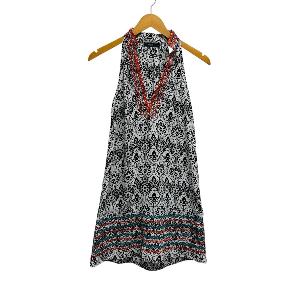 THML Embroidered Printed Dress
